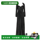 香港直邮Pinko 舒适时尚 品高 长款 1h可退 black黑色 女士 连衣裙