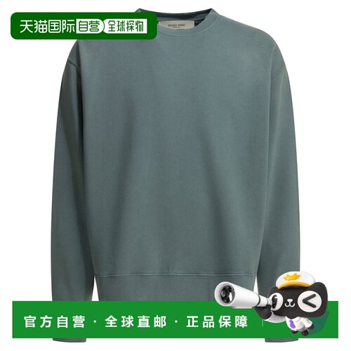 1h可退 香港直邮GOLDEN GOOSE 男士 圆领双面徽标运动衫 GUP01872
