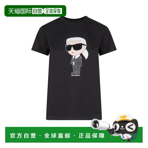 欧洲直邮KARL LAGERFELD 女士T恤 SS2024 230W170 【付后1h可退】
