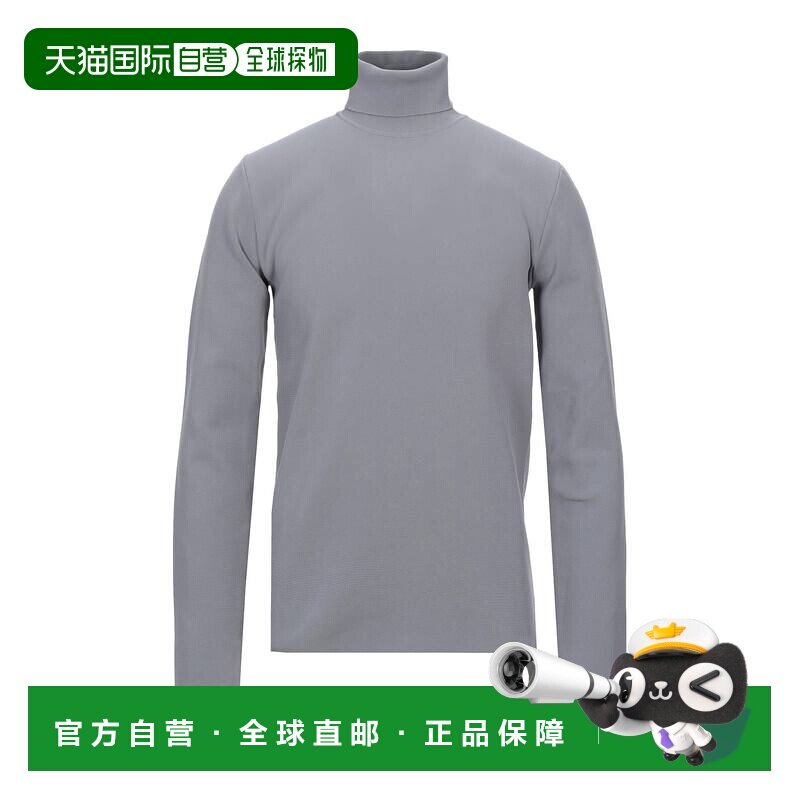 1h可退 香港直邮Jil Sander 吉尔 桑达 男士 高领上衣 grey灰色