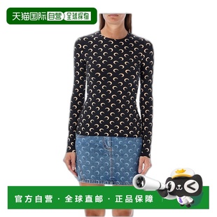 满月图案T恤 Serre WTS006ACJER0001 香港直邮Marine 1h可退