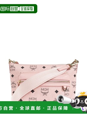 1h可退 香港直邮MCM 女士 Monogram 单肩包 MMRGSTA07 pink粉色