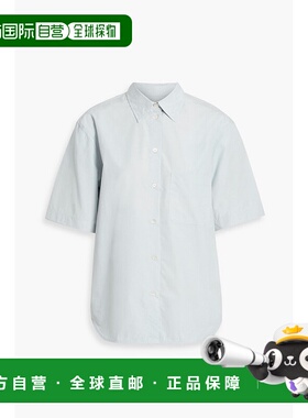 1h可退 香港直邮TOTÊME 女士 棉质府绸衬衫 242WRT1438FB0119ICE1