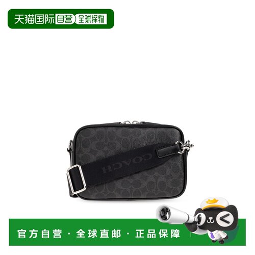 香港直邮COACH 男士单肩包 CDV240OY2 AW2026 黑色 Shoulder bag