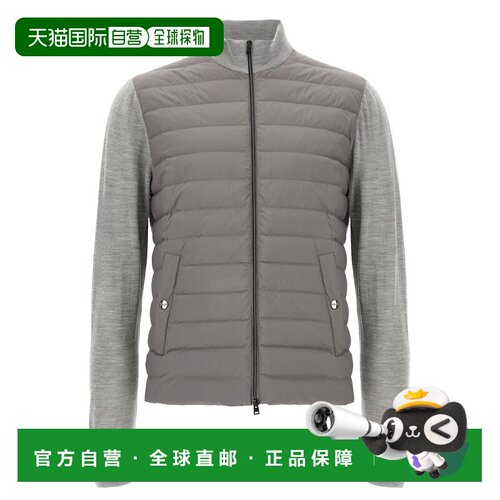 香港直邮HERNO 男士夹克 MP000128U700259439 SS2025 灰色 长袖拉