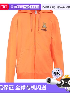 香港直邮Moschino 莫斯奇诺 男士 汗衫 orange橙色 舒适时尚