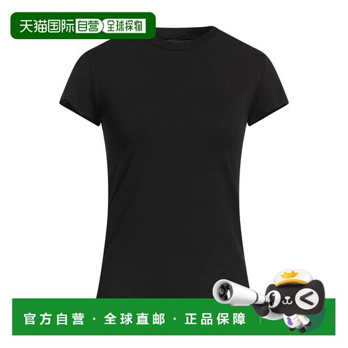 香港直邮Pinko 品高 女士 基础款T恤 black黑色 舒适时尚
