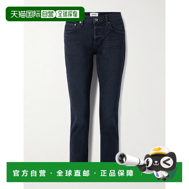 香港直邮AGOLDE 女士 鸡尾酒及踝中腰细脚牛仔裤 A291B1854SUBSTI