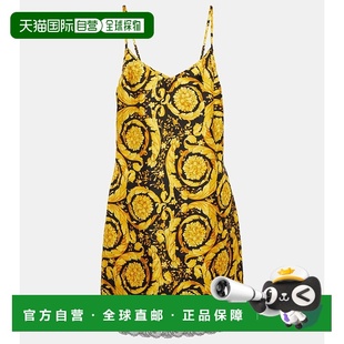 Barocco 1h可退 女士 范思哲 真丝背心迷你连衣 香港直邮Versace