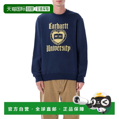 1h可退 香港直邮CARHARTT WIP 男士 Schooling 印花运动衫 I03564