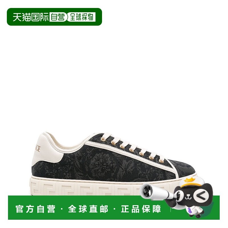 1h可退 欧洲直邮VERSACE 男士运动鞋10144601A094492BE4C范思哲