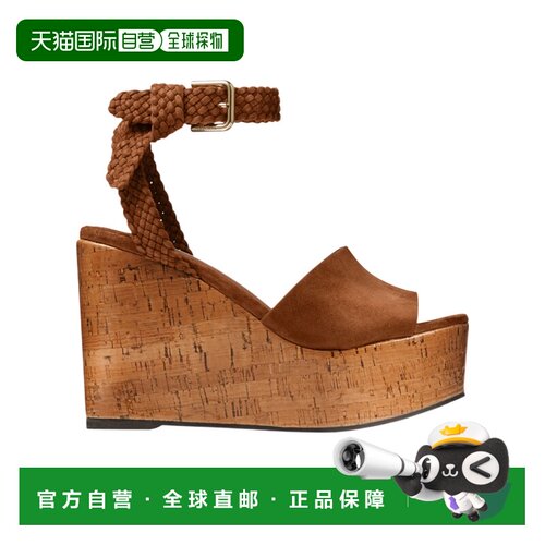 1h可退 香港直邮Jimmy Choo Jori100坡跟鞋 JORI100ZKF厚底