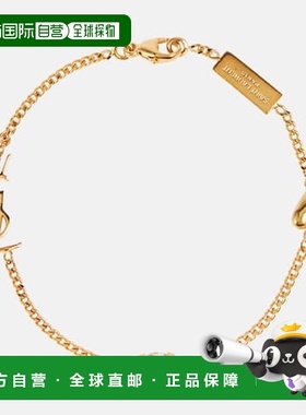 香港直邮Saint Laurent 圣罗兰 女士 Opyum 心形吊饰手链 001124