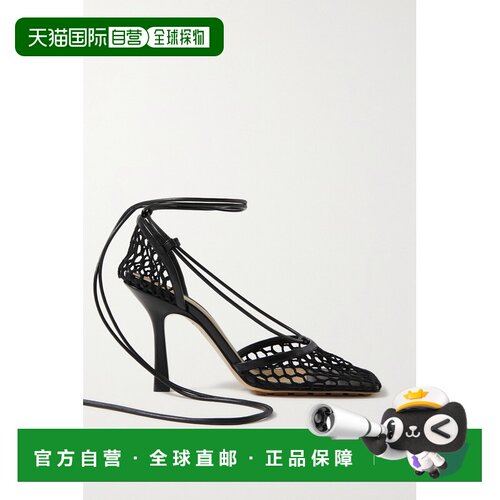 1h可退 Bottega Veneta 葆蝶家 女士 黑色 Stretch 高跟高跟鞋
