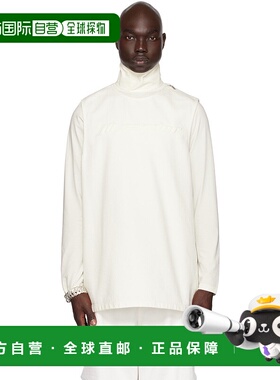 香港直邮Jil Sander 吉尔 桑达 男士 白色压花背心 J21NL0112J464