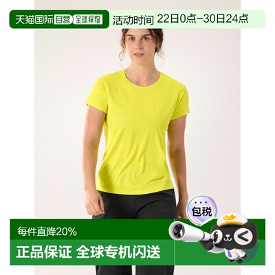 1h可退 欧洲直邮Arc'teryx TAEMA短袖圆领衬衫 女装