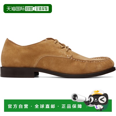 香港直邮A.P.C. 男士 黄褐色德比鞋 PXCDDH53343B【付后1h可退】