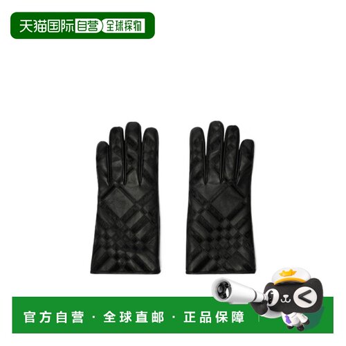 香港直邮BURBERRY 女士手套 81316701 AW2026 黑【付后1h可退】