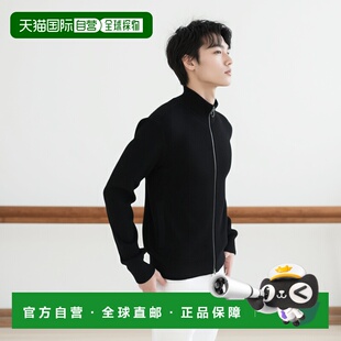 1h可退 香港直邮Paul & Shark 保罗与鲨鱼 男士 罗纹拉链高领针织