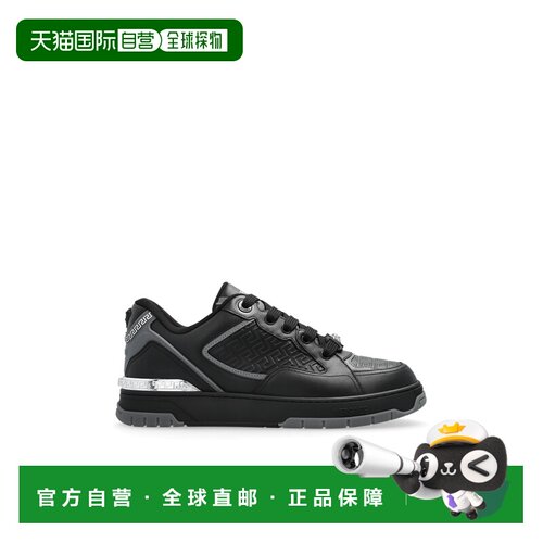 1h可退 香港直邮VERSACE 男士运动鞋 10205931A146151B00P CO 黑