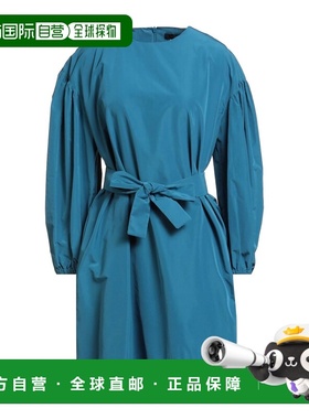 1h可退 香港直邮Weekend Max Mara 女士 短款连衣裙 blue蓝色 舒