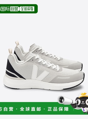 自营欧洲直邮VEJA Impala系列黑色/自然色再生聚酯纤维V标识训练