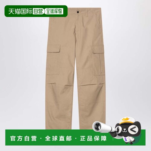 1h可退 香港直邮CARHARTT WIP 男士 常规浅棕工装裤 I032467LCO8Y