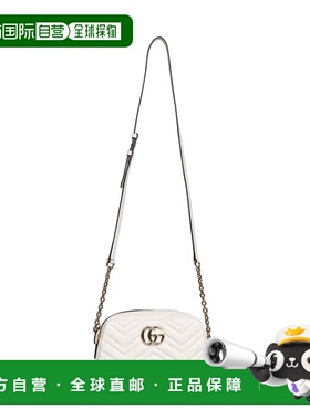 1h可退 香港直邮GUCCI 女士斜挎包 855273AAFXD9050 SS2026 白色
