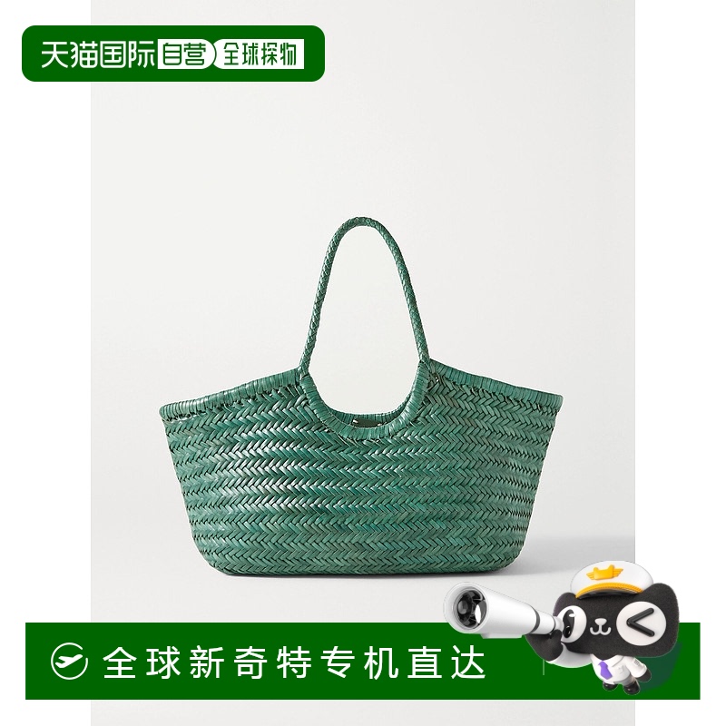 1h可退香港直邮DRAGON DIFFUSION女士 Nantucket编织皮革大号