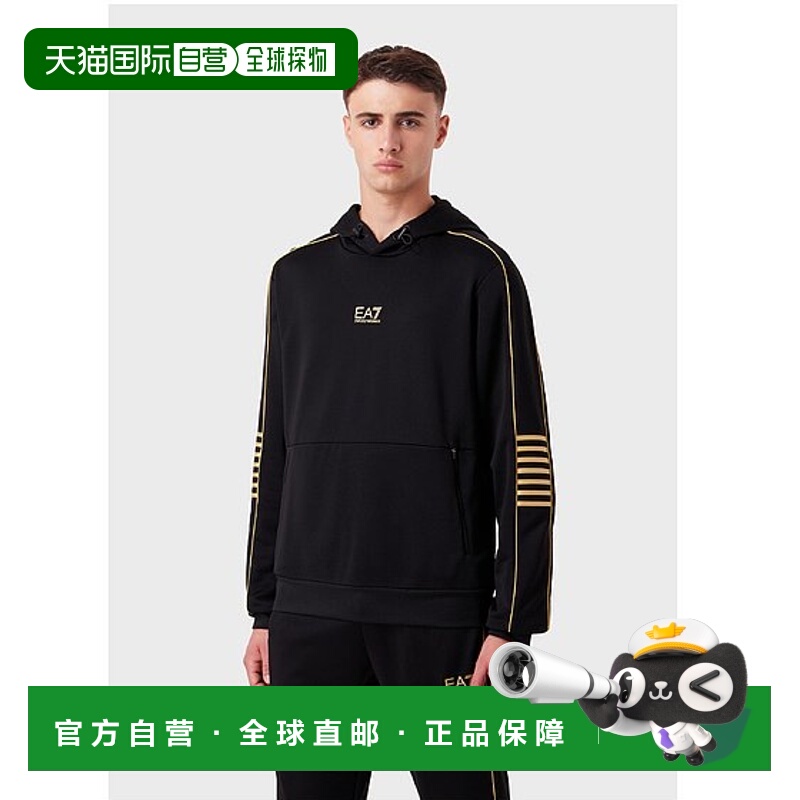 香港直邮EA7 Emporio Armani logo标识连帽卫衣 6RPM06PJ16Z长袖