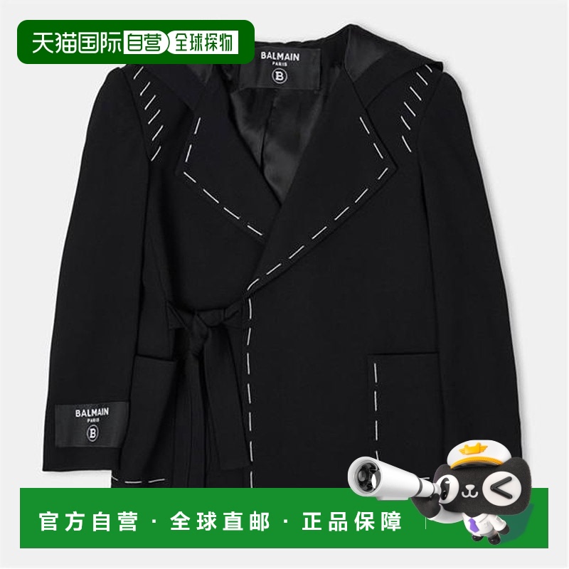 1h可退 香港直邮Balmain 巴尔曼 婴儿 Lgo In99 西装外套童装