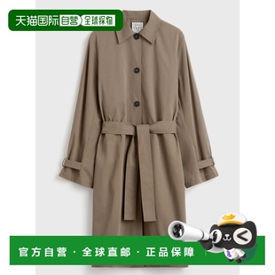 香港直邮toteme 浅褐色外套 女士 PRE 261WRO0307F TOTEME 1h可退