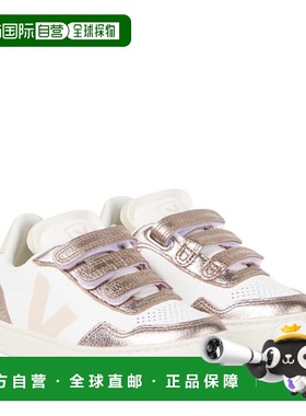 1h可退 香港直邮Veja 女童 V-90 皮质运动鞋童鞋 white白色 舒适