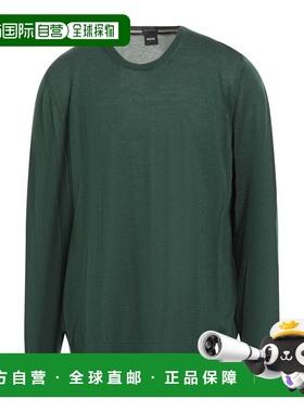 香港直邮BOSS 波士 男士 毛衣 green绿色 舒适时尚