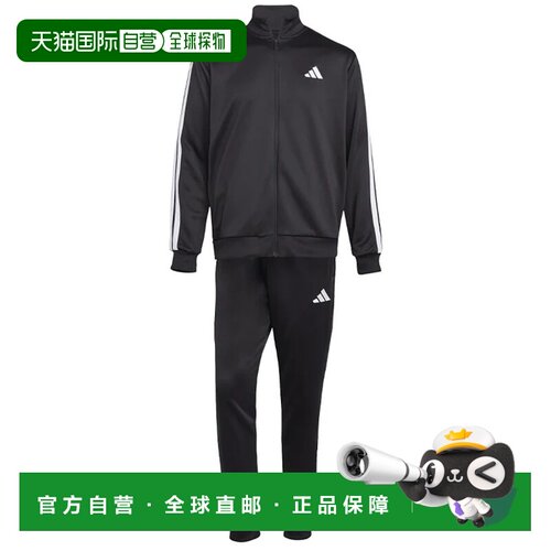 香港直邮ADIDAS 男士运动套装 JC5375NERO CO 黑色 TUTA UOMO 3S
