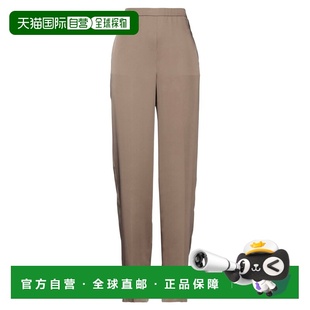 1h可退 香港直邮THEORY 希尔瑞 女士 休闲长裤 brown棕色 舒适时
