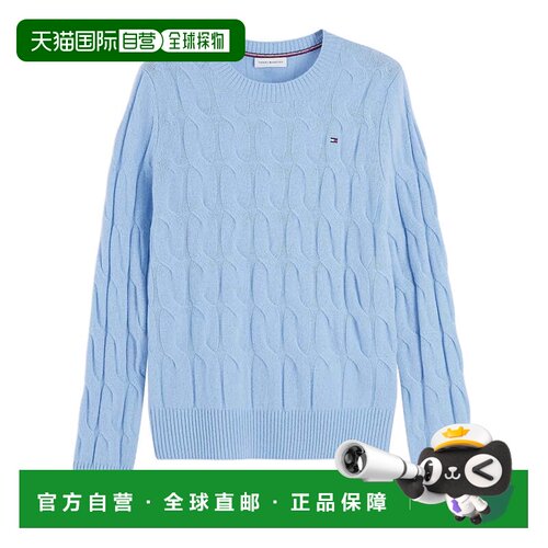 香港直邮TOMMY HILFIGER 女士针织衫 WW0WW43586C【付后1h可退】