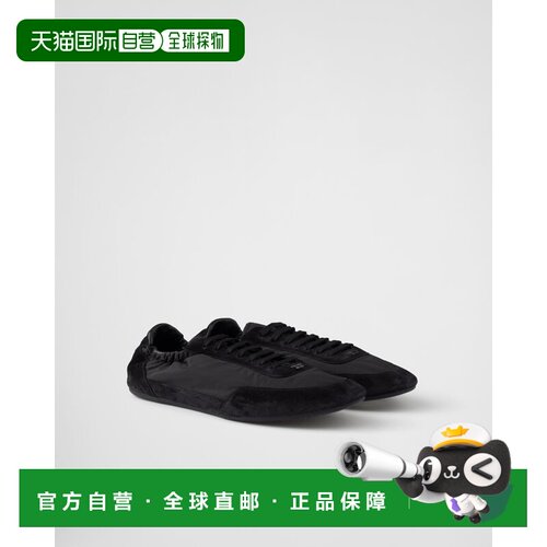欧洲直邮PRADA (2025) Collapse 弹性运动鞋，采用 Re-Nylon 和绒