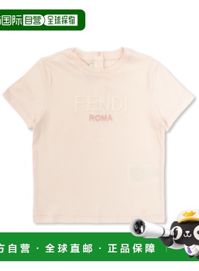 香港直邮Fendi Logo 印花T恤 BUI116ST8短袖