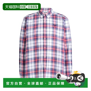 1h可退 香港直邮barbour 巴伯尔 男士 格纹衬衫 white白色 舒适时