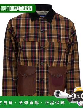 1h可退 香港直邮Junya Watanabe 渡边淳弥 男士 轻身格纹夹克 WPJ