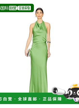 香港直邮Simkhai 女士 Reannon 垂褶礼服 2251235Q连衣裙长裙