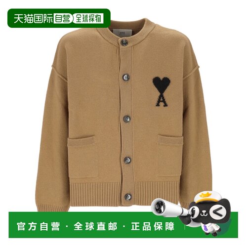 香港直邮Ami Paris 长袖开衫 UKC368018.