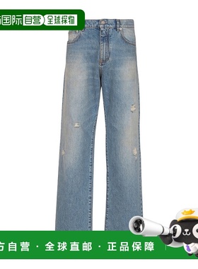 1h可退 香港直邮Balmain 多口袋牛仔裤 EH1ML155DF44