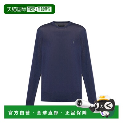 1h可退 香港直邮ALL SAINTS 男士针织衫 MODEM002KZNAVYBLUE CO