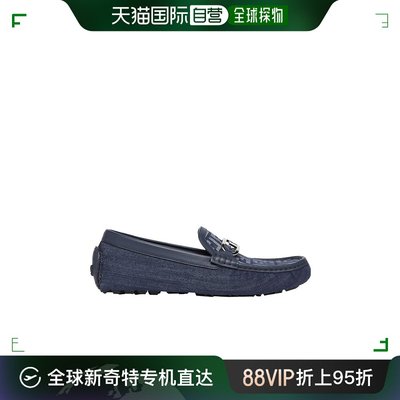 香港直邮FENDI 23FW O'Lock 牛仔乐福鞋 Men