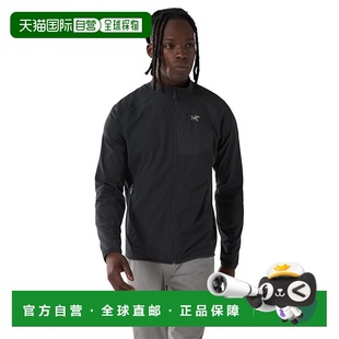 1h可退 香港直邮arc'teryx 始祖鸟 男士 Delta 夹克 black黑色 舒