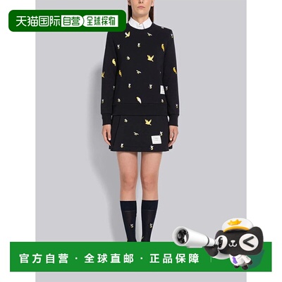 香港直邮Thom Browne LOOPBACK BIRDS AND BEES 运动衫 FJT255E06