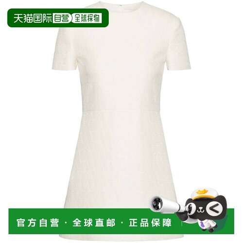1h可退 香港直邮VALENTINO 女士半身裙 4B3VA2388G5A03 SS2024 白