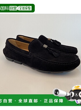 香港直邮Giorgio Armani 徽标休闲商务鞋 X2B072XAT13男鞋一脚蹬